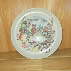 JELLYSTONE PARK  Melmac Dinnerware   8" Plate  BOONTON HOLDING  #8202-8  VINTAGE